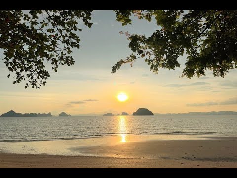 Almost 1 Rai beachfront with an incredible island view for sale in Khaothong, Krabi