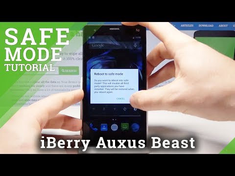 How to Get into Safe Mode on iBerry Auxus Beast - Boot & Exit Safe Mode