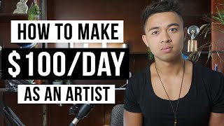 How To Make Money With Art in 2022 (For Beginners)