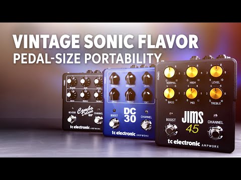 TC Electronic Ampworx: 3 Preamp Pedals of Flexible, Full-size Sound