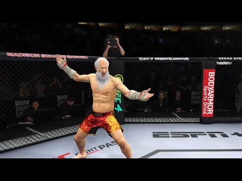 Old Bruce Lee vs. Reptile Ninja - EA Sports UFC 4