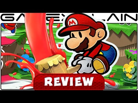 Paper Mario: Color Splash - REVIEW (Wii U) - YouTube video thumbnail