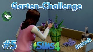 Sims 4 - Garten-Challenge - Rags-to-Riches #5 - Lisa macht ein Blumen-Gesteck