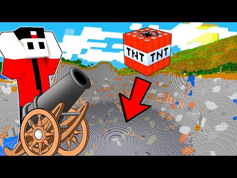 HO CREATO IL CANNONE DI TNT CHE DISTRUGGE IL MONDO