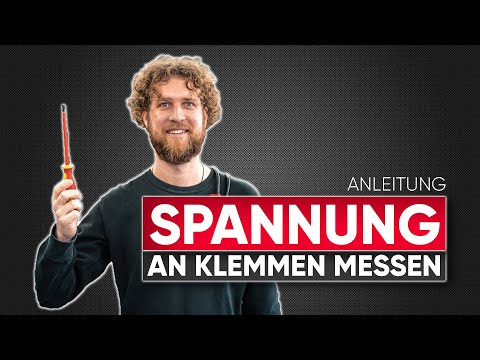 SPANNUNG an Klemmen messen (Anleitung)