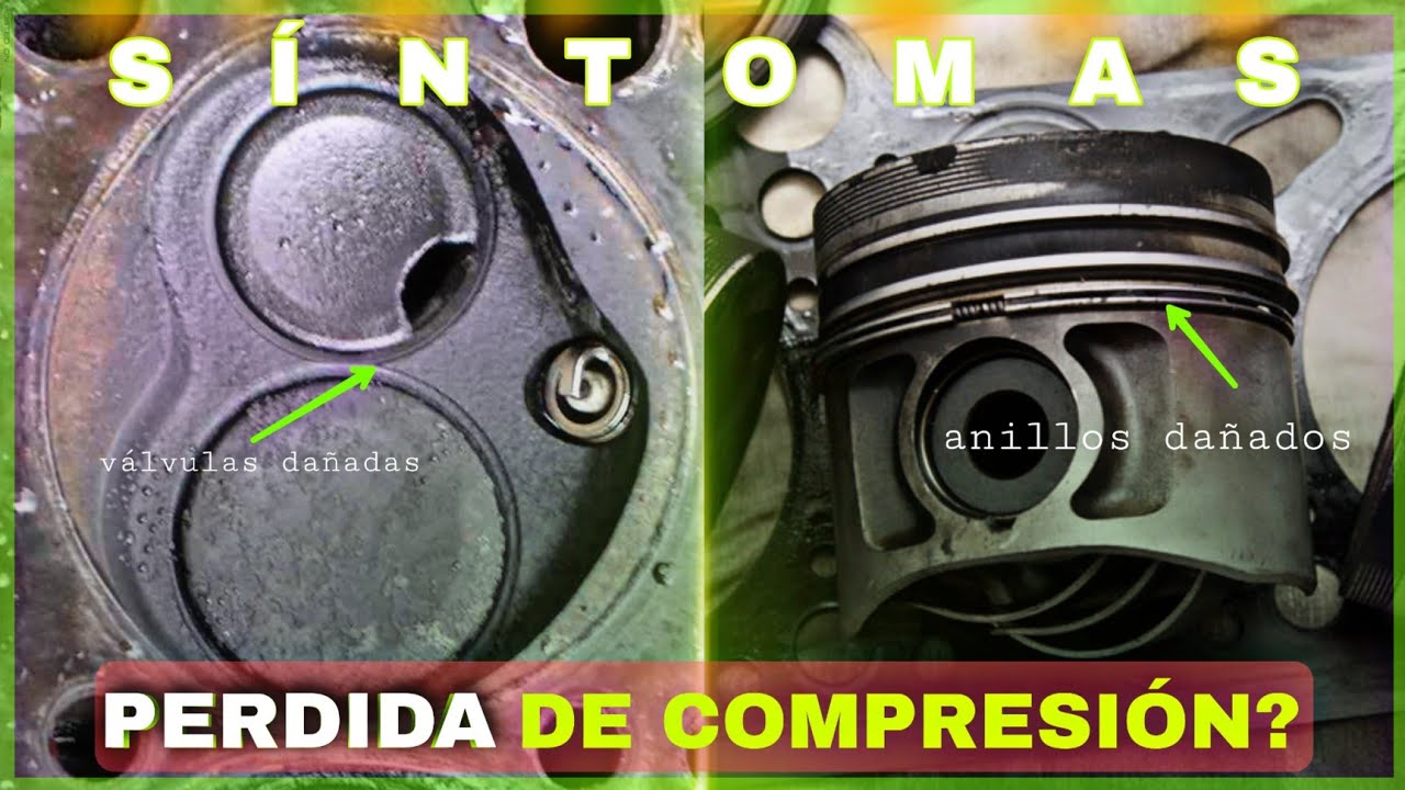 5 causas principales de pérdida de compresión de un motor