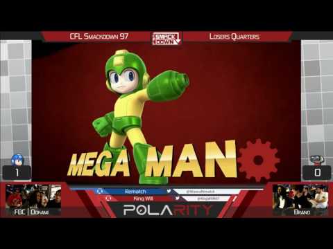CFL Smackdown 97 WiiU - FBC Ookami (Megaman) vs Brand (R.O.B.) - Losers Quarters