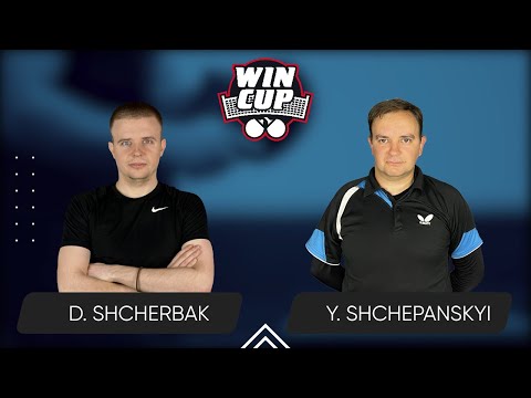 14:30 Denys Shcherbak - Yurii Shchepanskyi West 3 WIN CUP 01.09.2024 | Table Tennis WINCUP