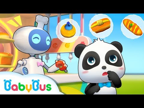 Bread Robot Vending Machine | Donuts Song, Candy Song | Learn Colors | Baby Song | BabyBus