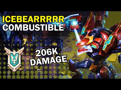 Senpai icebearrrrr 206K Damage Drogoz Competitive (Master) COMBUSTIBLE