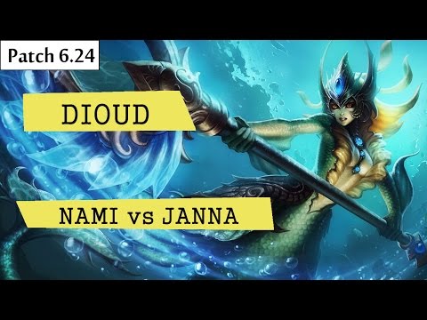 Dioud (RED Frances) - Nami vs Janna - Suporte | Lol Br Pro Replays