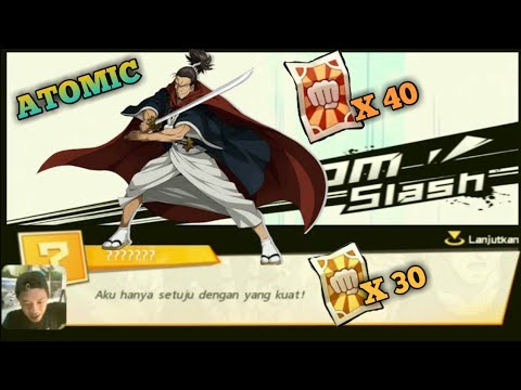 TRICK GACHA - CARA MENDAPATKAN  ATOMIC SAMURAI - ONE PUNCH MAN THE STRONGEST