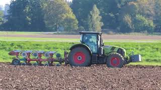 Ploughing 2025 | Claas Arion 650 & Kverneland ED 85 plough
