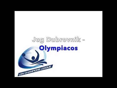 Water-Polo : Ligue des Champions 2022-2023 : Jug Dubrovnik - Olympiacos (Les buts) - Places 5 à 8