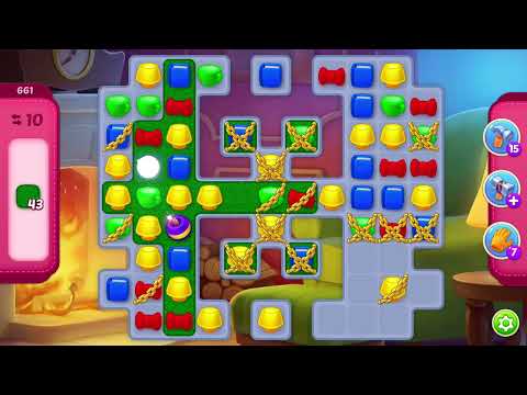 Homescapes level 661 super hard level