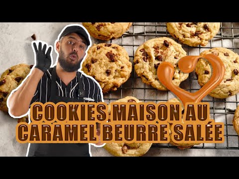 Recette Cookies au caramel beurre salé
