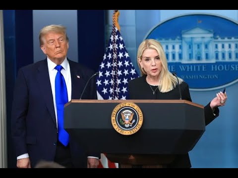 WOW: Pam Bondi pulls INSANE stunt at Justice Department