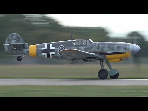 Messerschmitt Bf-109 G6, DB605 - Pilots first flight! | Hangar10
