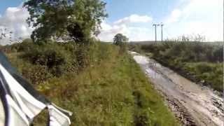 preview picture of video 'A Ride Around South Wiltshire (CRF450X, 14.10.12)'