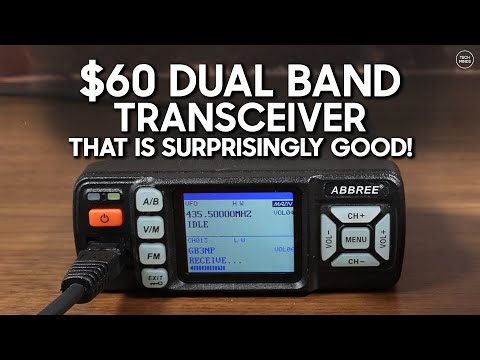 This CHEAP Dual Band Mobile Radio Is Surprisingly Good! Abbree AR-318