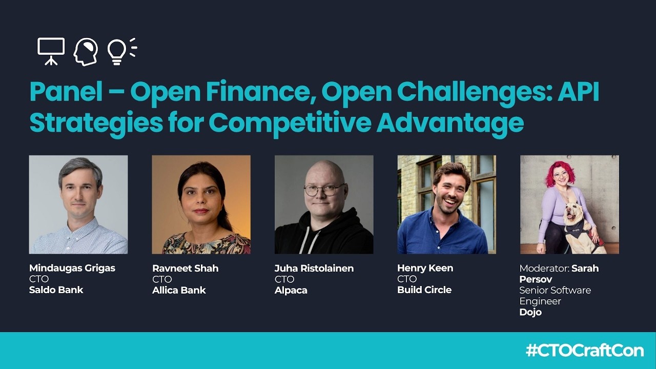 Panel – Open Finance, Open Challenges API Strategies for Competitive Advantag
