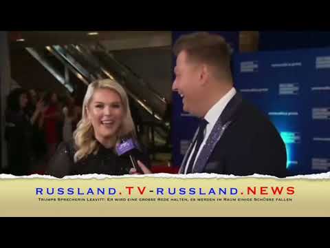 Trumps Sprecherin Leavitt: Er wird eine große Rede halten, es werden im Raum einige Schüsse fallen