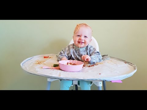 Reducing the weaning mess with Tidy Tot