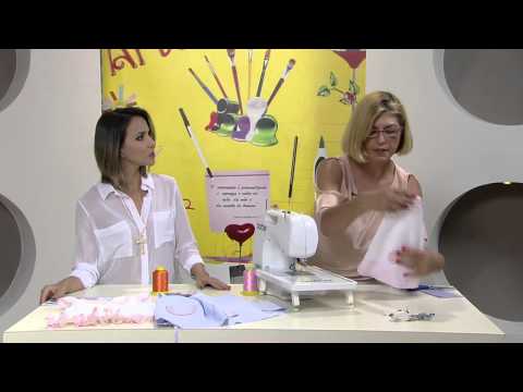 Mulher.com 10/05/2013 Cissa Mesquita - Decorative collar final part Part 1