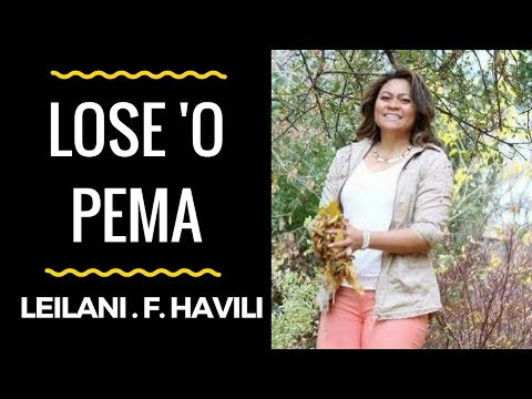 Tongan Classic Love Song -LOSE 'O PEMA - Covered by Leilani Fakatou Havili