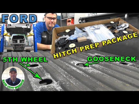 FORD FACTORY 5TH WHEEL/GOOSENECK HITCH PREP PACKAGE INSTALL