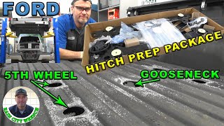 FORD FACTORY 5TH WHEEL/GOOSENECK HITCH PREP PACKAGE INSTALL