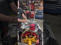 Chevy 350 Bored 030 Over Which So A 355 500 Lift Cam In It Crankin For The First Time Bc Of Jer
