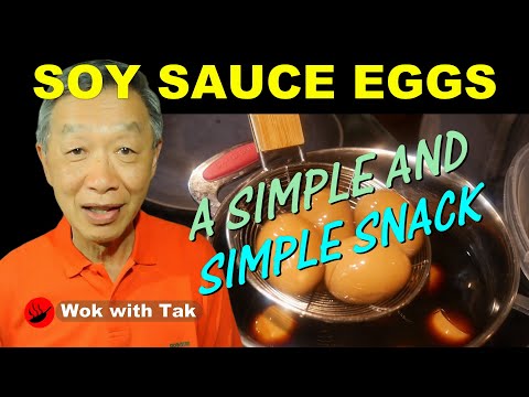 How to make soy sauce egg in a simple and efficient way