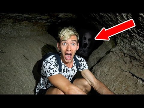 EXPLORING ABANDONED CAVE!! (HAUNTED) Video