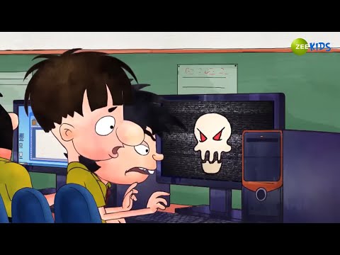 कंप्यूटर में भूत | Budh Badri got shocked | Bandbudh Aur Budbak | KidZ | Comedy Scenes