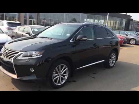 New Black on Saddle Tan 2015 Lexus RX 350 AWD Sportdesign Edition - Southwest Edmonton