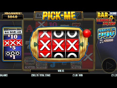 Bar X Triple Play Megaways gameplay video