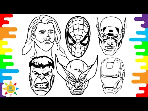 Avengers Heads Coloring Book | Diviners - Savannah (feat. Philly K) [NCS Release]