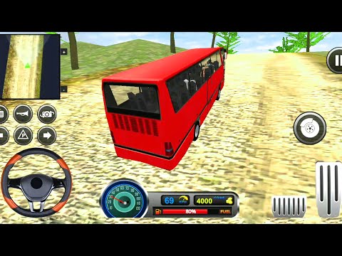Uphill Offroad Bus Driving Simulator #1 – Android Gameplay