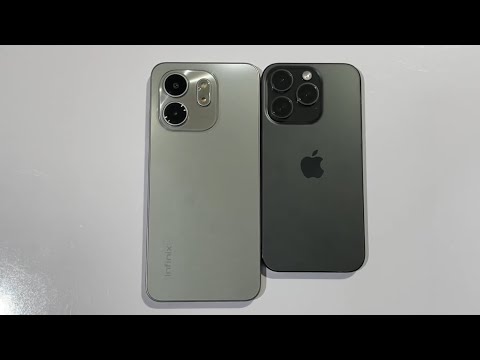 Infinix Smart 9 vs iPhone 16 Pro - Speed Test