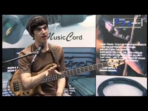 Andrew Sheron - Using MusicCord Power Cord Improves Bass Guitar Tone