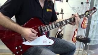 Video thumbnail for Gibson 2014 FireBird Play Through ~ Big Music Shop by Big Music Australia