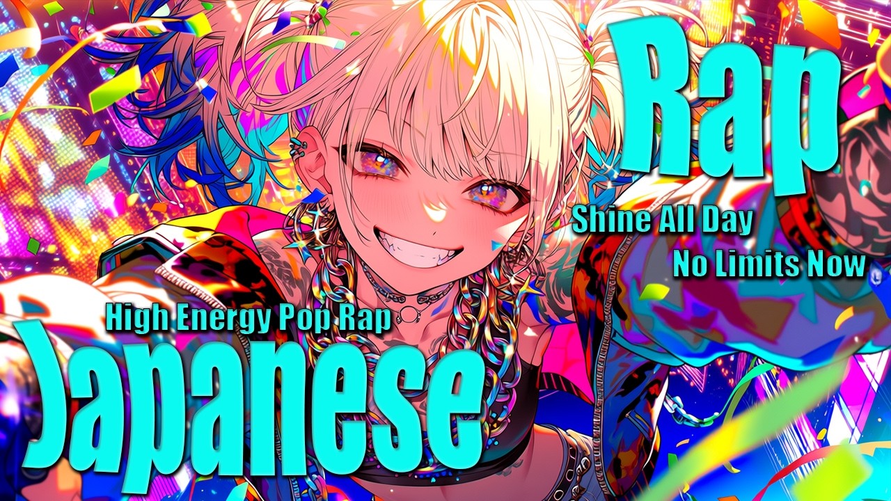 【Japanese Girl’s Rap】聴いた瞬間テンション上がるラップ High Energy Pop Rap / Feel Good Vibes