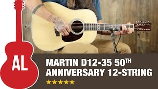 Video thumbnail for Martin D12-35 50th Anniversary 12-String Review by Acoustic Letter