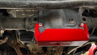 Rancho Jeep JL Front Differential Skid Plate Install
