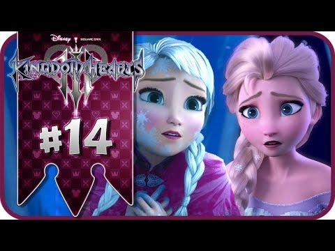 Kingdom Hearts 3 Walkthrough Part 14 ((PS4)) English - No Commentary - Frozen