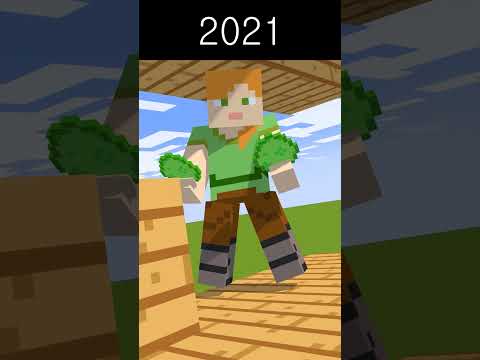 Evolution of Creative Mode - Minecraft Animation