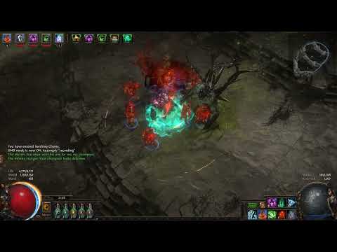 PoeSpectre Writhing Invitation