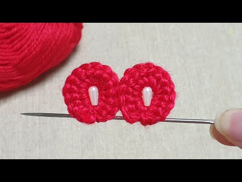 Super Easy Flower Craft Ideas with Woolen - Hand Embroidery Amazing Trick - Wool Flower Design