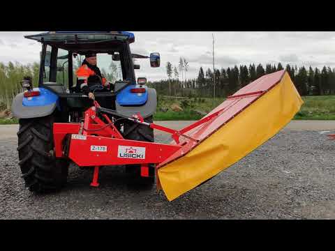 Lisicki Z-178/2 lieriöniittokone - 185cm - hydraulinen